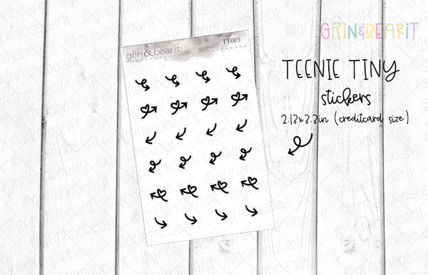 Arrow Doodles! - Tiny Tuesday Stickers (TT005)
