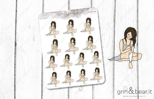 Boo Shaving - Everyday Girl Stickers (EG009)