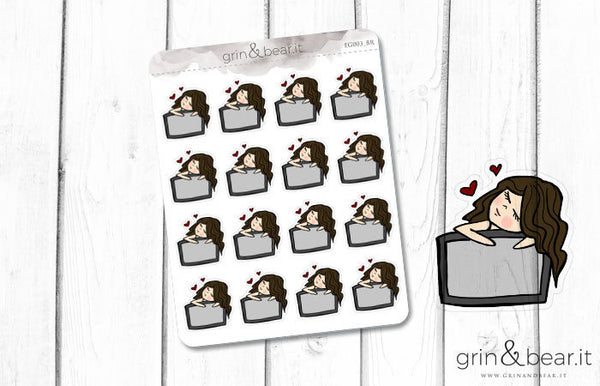 TV Lovefest - Everyday Girl Stickers (EG003)