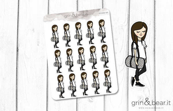 Gym Bound - Everyday Girl Stickers (EG008)