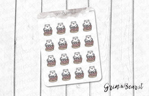 Washi Stack Barry! - Barry the Bear Stickers (BB076)
