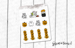 Halloween Barry! - Barry the Bear Stickers (BB089)