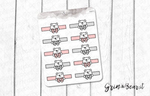 Bow Headers Barry! - Barry the Bear Stickers (BB093)