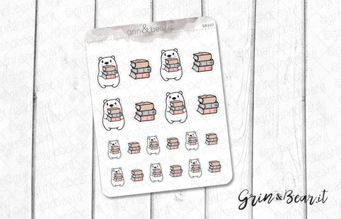 Planner Stack Barry! - Barry the Bear Stickers (BB102)