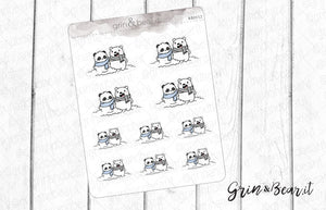 Build a Snowbear Barry! - Barry the Bear Stickers (BB112)