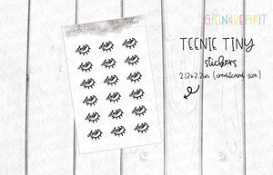 Lashes Doodles! - Tiny Tuesday Stickers (TT013)