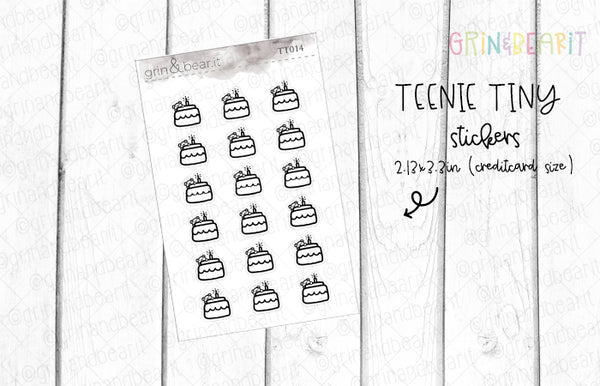 Cake Doodles! - Tiny Tuesday Stickers (TT014)