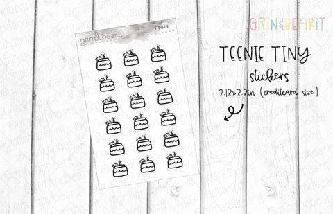 Cake Doodles! - Tiny Tuesday Stickers (TT014)