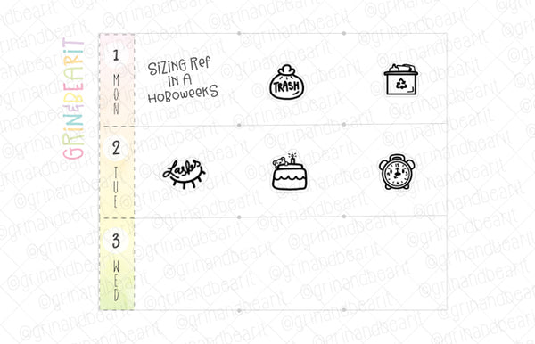 Cake Doodles! - Tiny Tuesday Stickers (TT014)