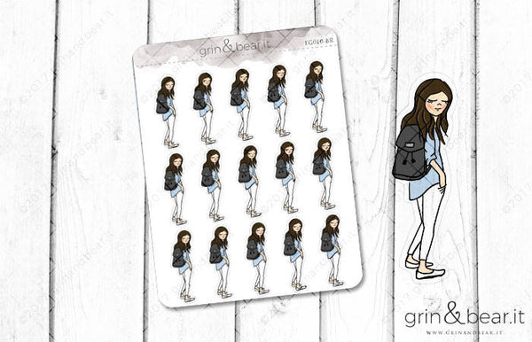 Ready Set Go - Everyday Girl Stickers (EG010)