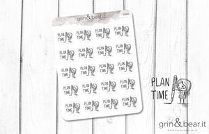 Plan Time Sketchy Planner Stickers (SS002)