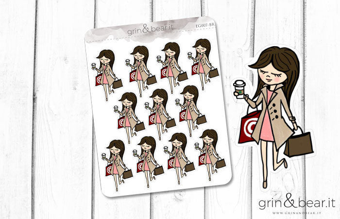 Shopping Mission - Everyday Girl Stickers (EG007)