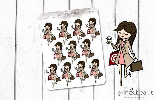 Shopping Mission - Everyday Girl Stickers (EG007)