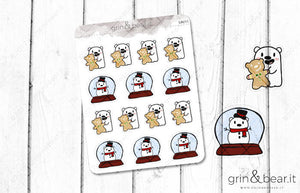 Holiday Barry! - Barry the Bear Stickers (BB055)